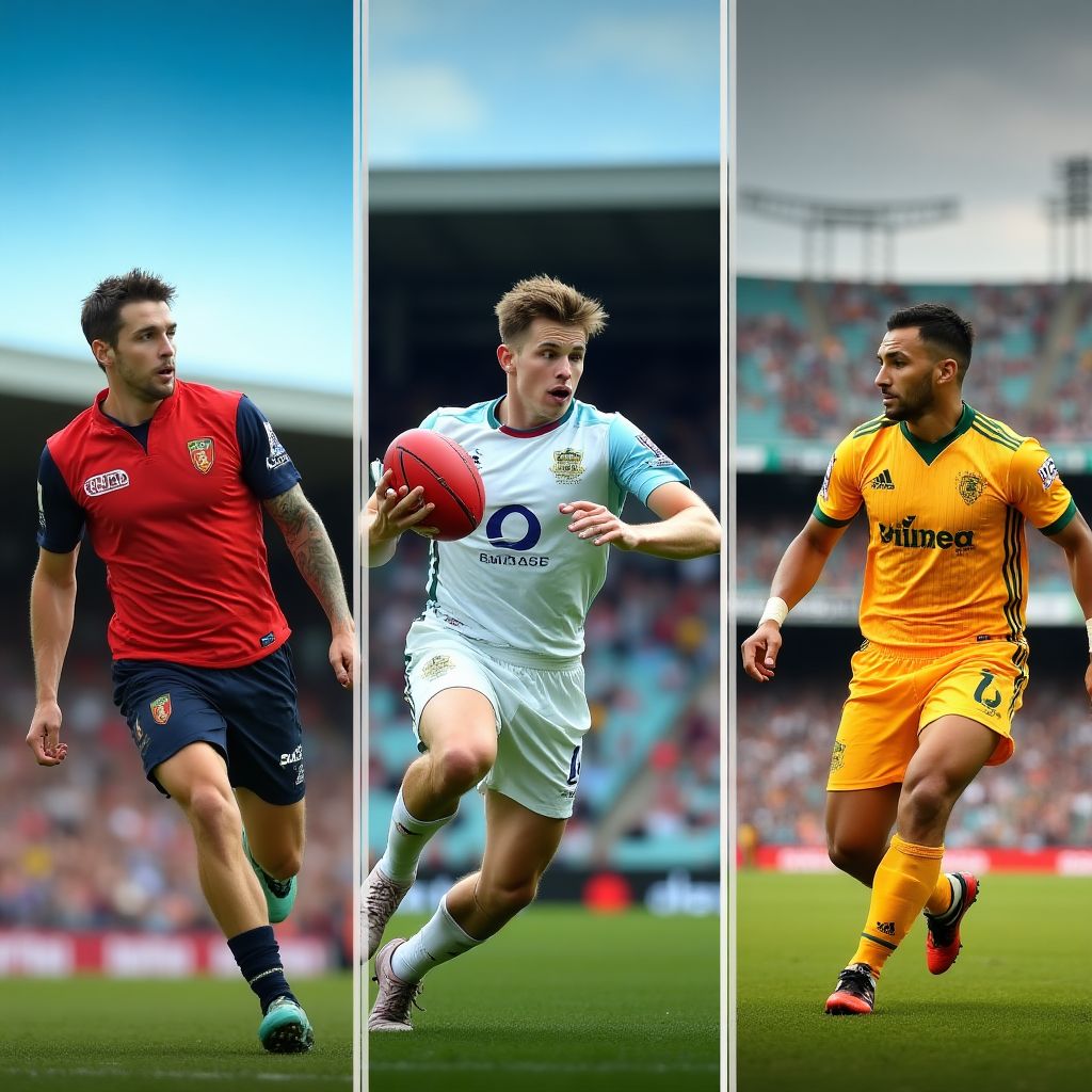 Australian sports collage